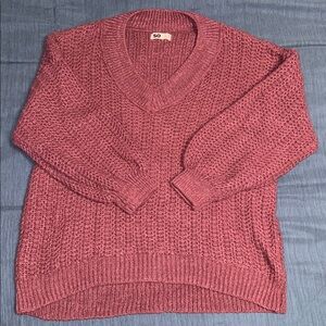 SO Rose Knit Pullover
